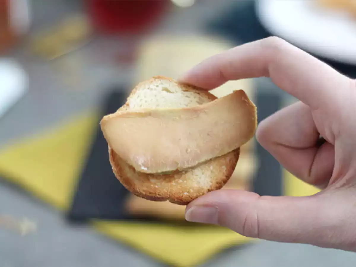 Foie gras yang dimasak dengan garam - foto 4