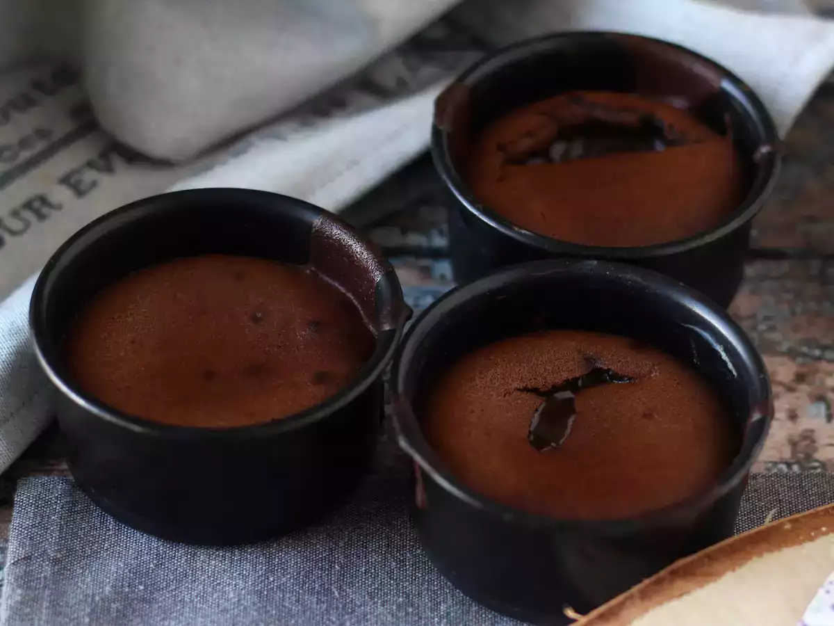 Fondant cokelat Air Fryer yang ekstra encer! - foto 5