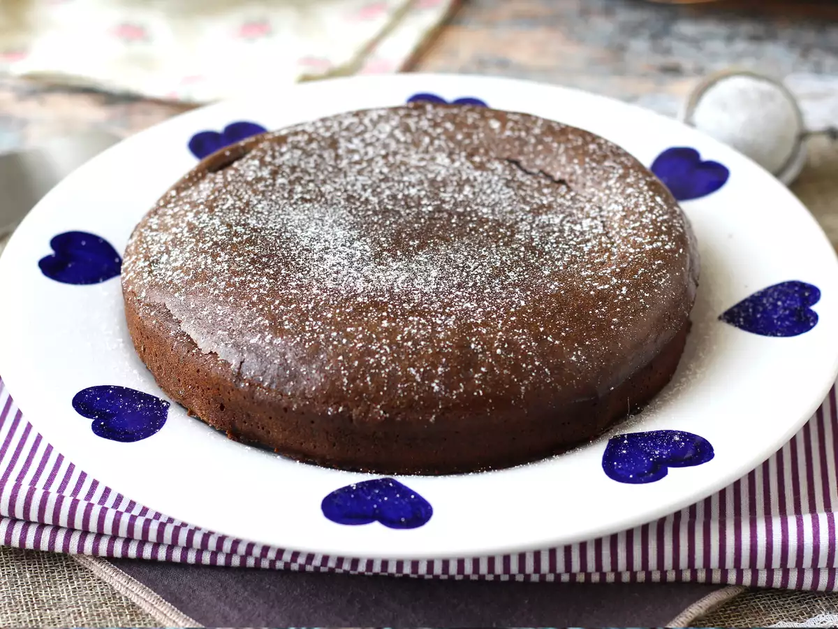 Fondant cokelat berprotein: resep dengan whey yang mudah dibuat - foto 3