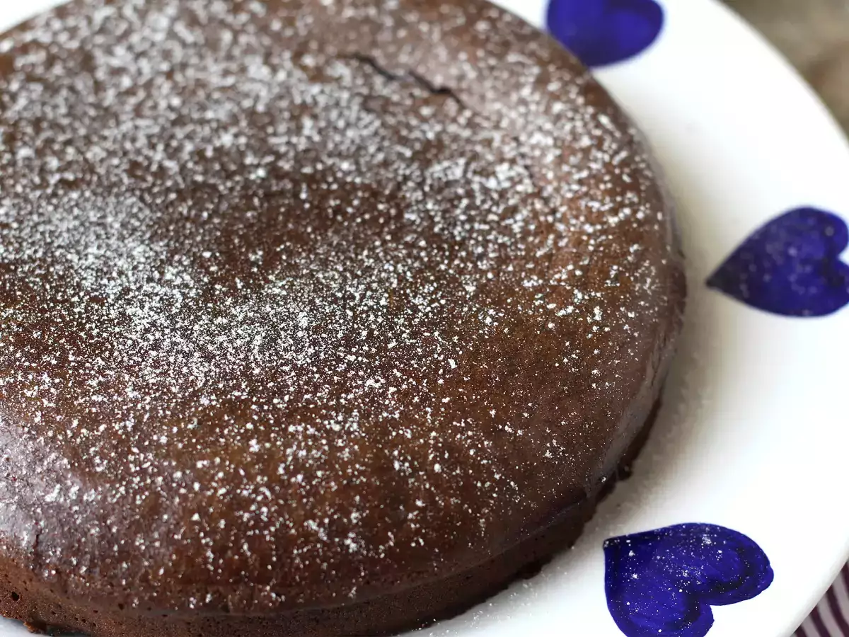 Fondant cokelat berprotein: resep dengan whey yang mudah dibuat - foto 5