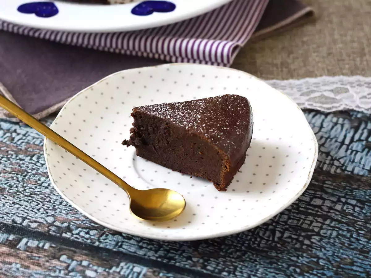 Fondant cokelat berprotein: resep dengan whey yang mudah dibuat - foto 7