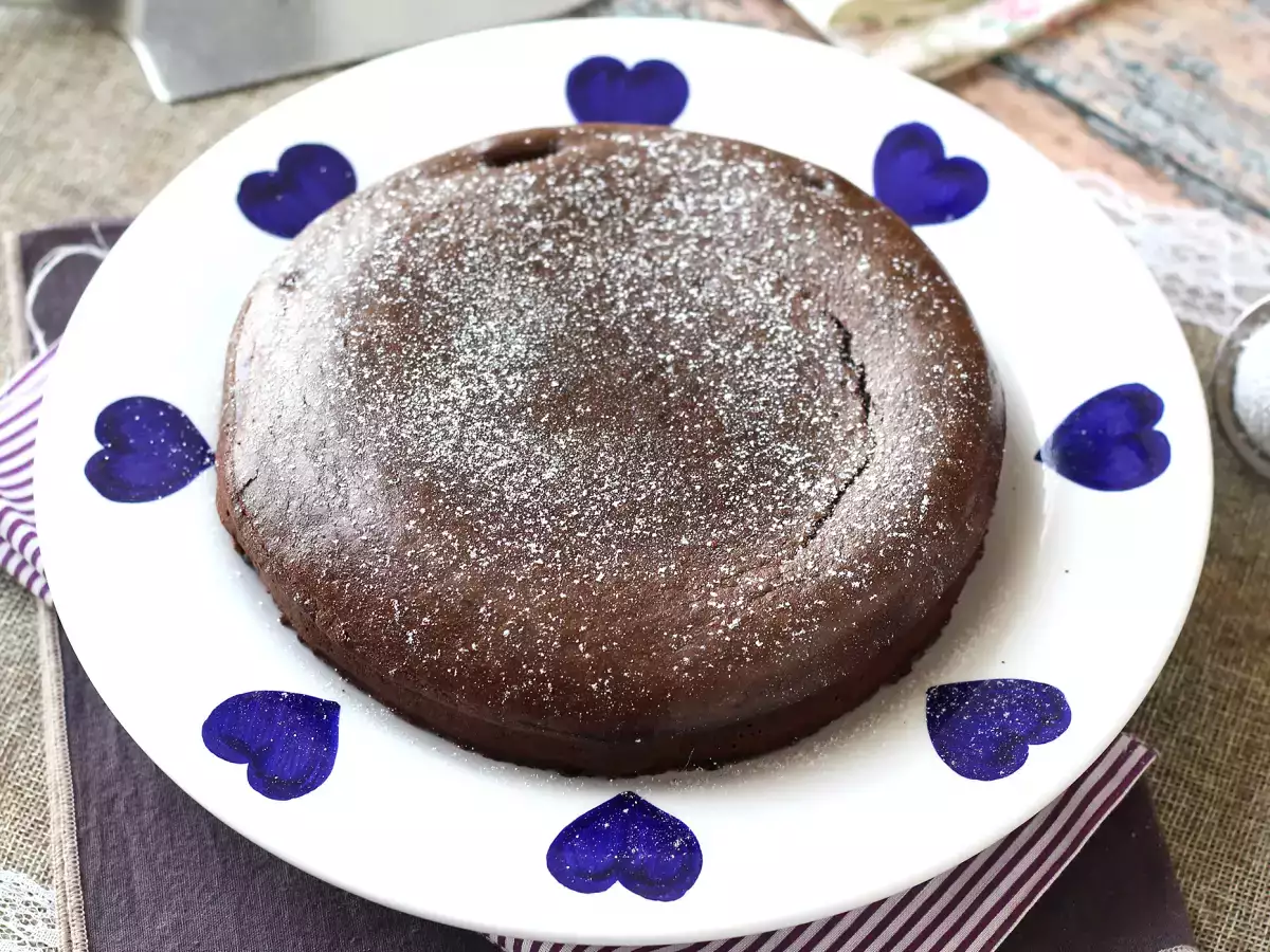 Fondant cokelat berprotein: resep dengan whey yang mudah dibuat - foto 9