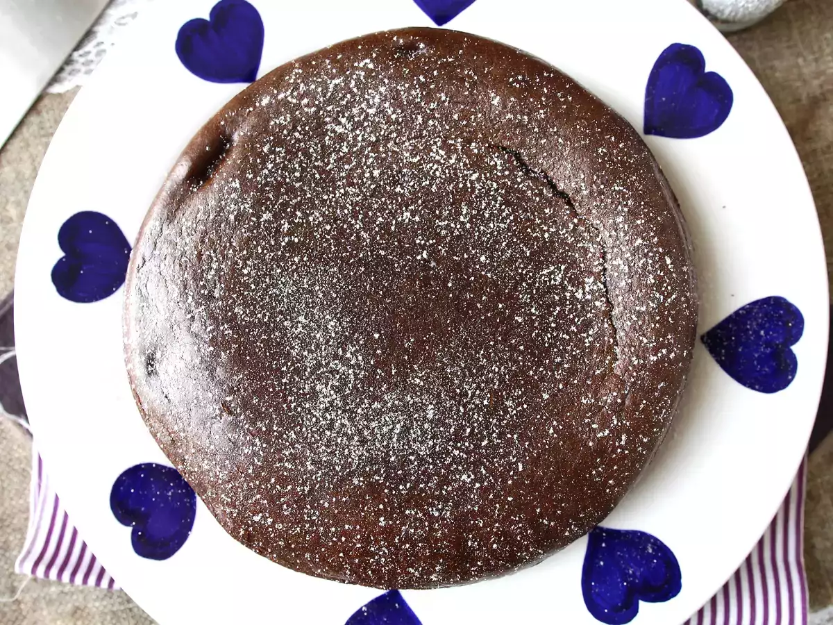 Fondant cokelat berprotein: resep dengan whey yang mudah dibuat - foto 11