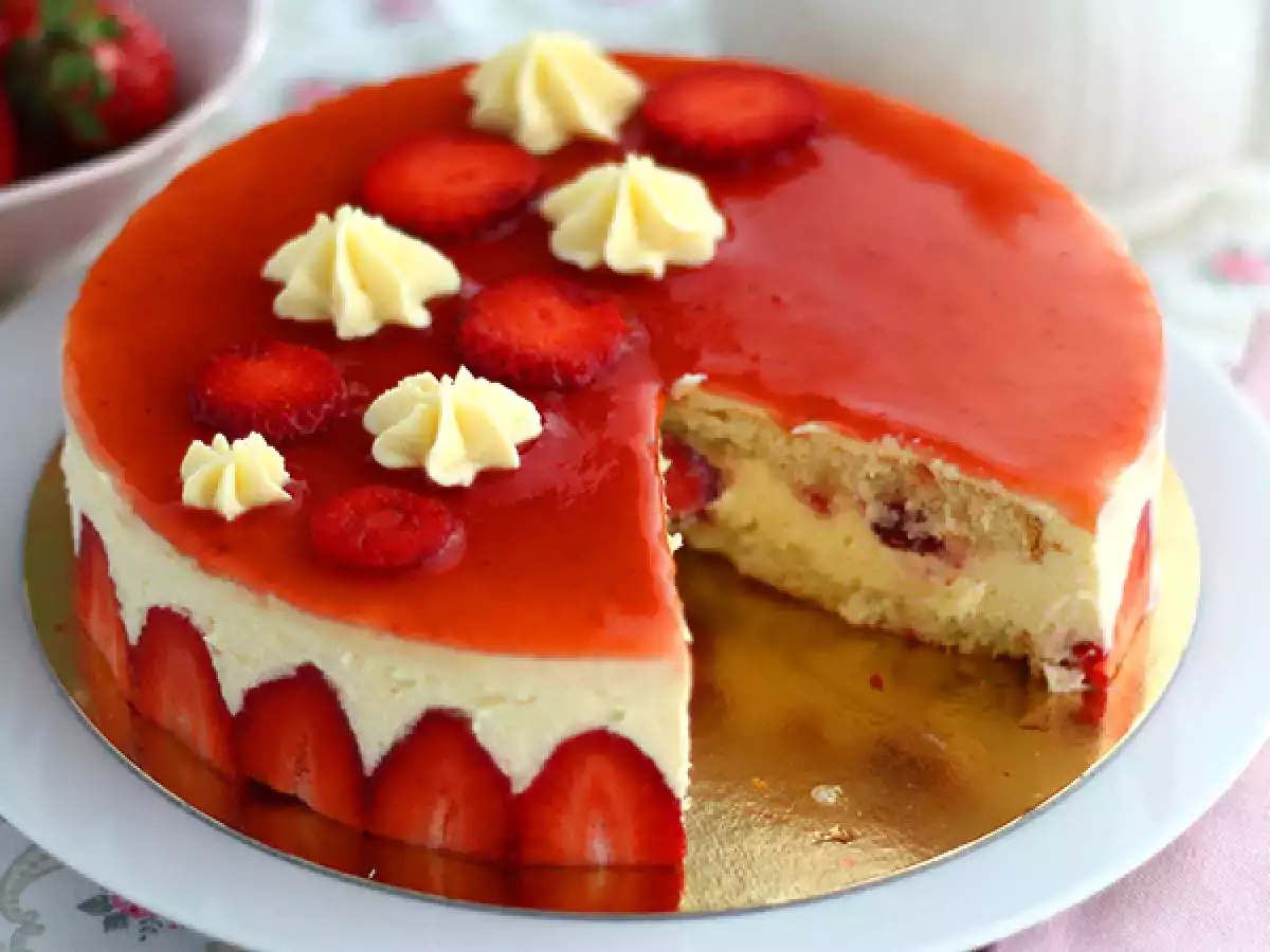 Fraisier (resep langkah demi langkah) - foto 3
