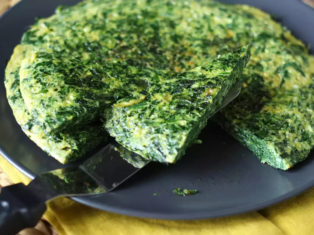 Frittata Bayam, Hidangan Vegetarian yang Mudah dan Lezat - foto 4
