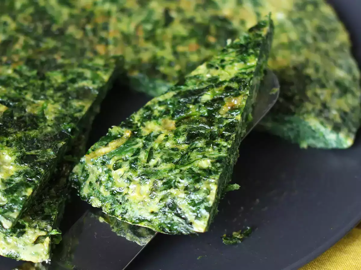 Frittata Bayam, Hidangan Vegetarian yang Mudah dan Lezat - foto 5