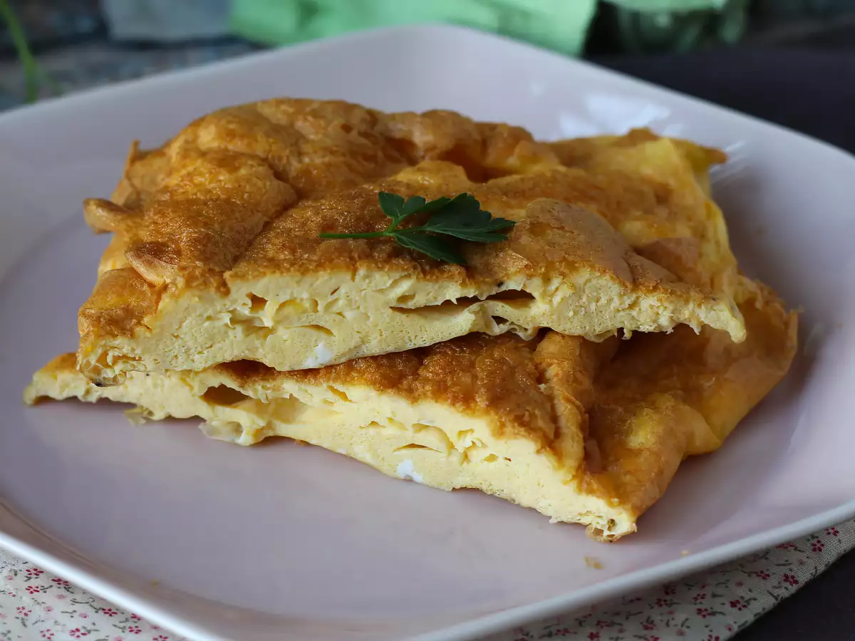 Frittata dalam air fryer, resep ringan tanpa mengotori dapur! - foto 3