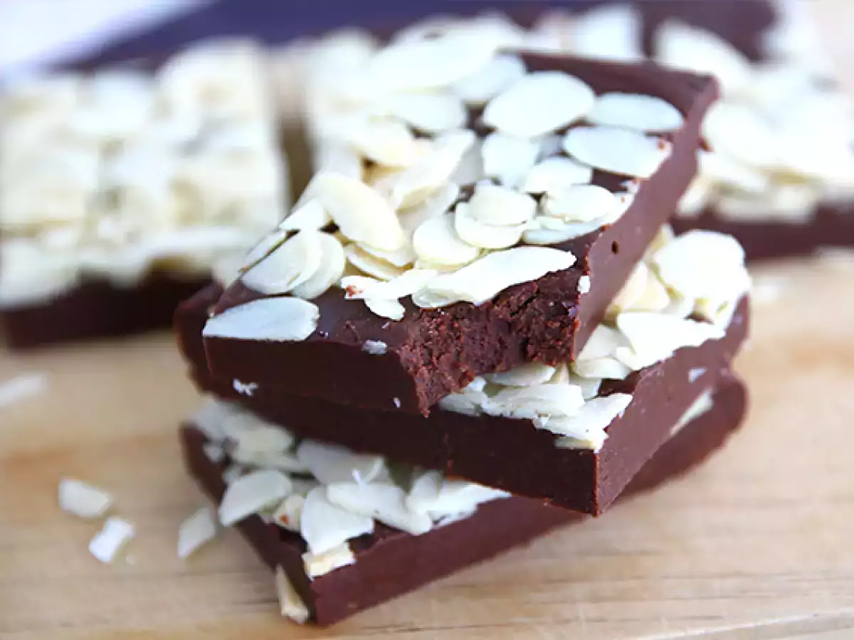 Fudge kacang vegan - foto 2