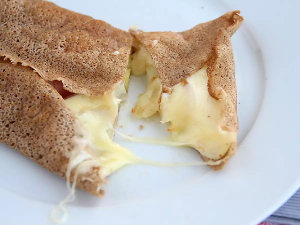 Galette Gandum Kuda dengan Keju Raclette - foto 3