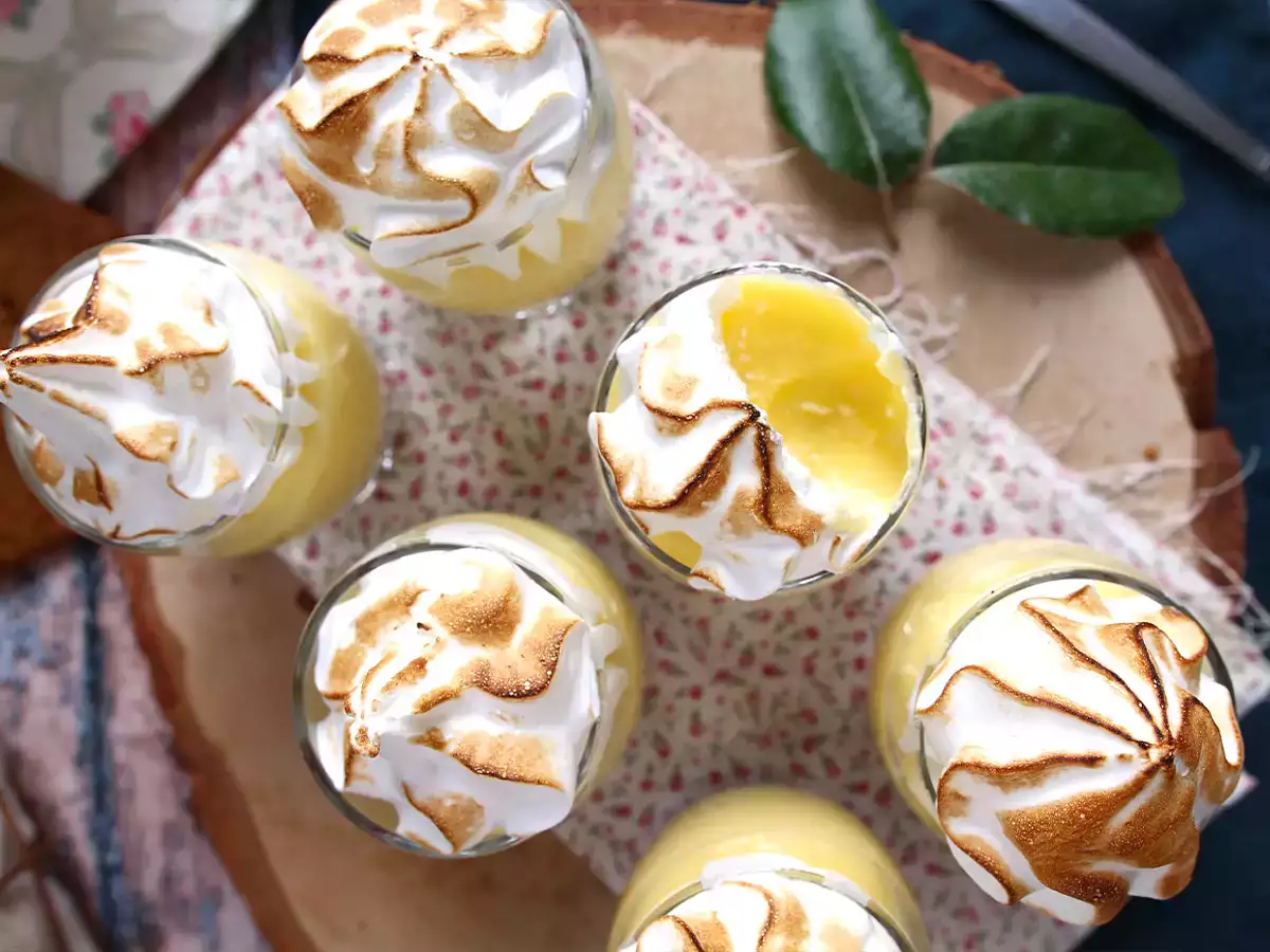 Gelas pai meringue lemon - foto 6