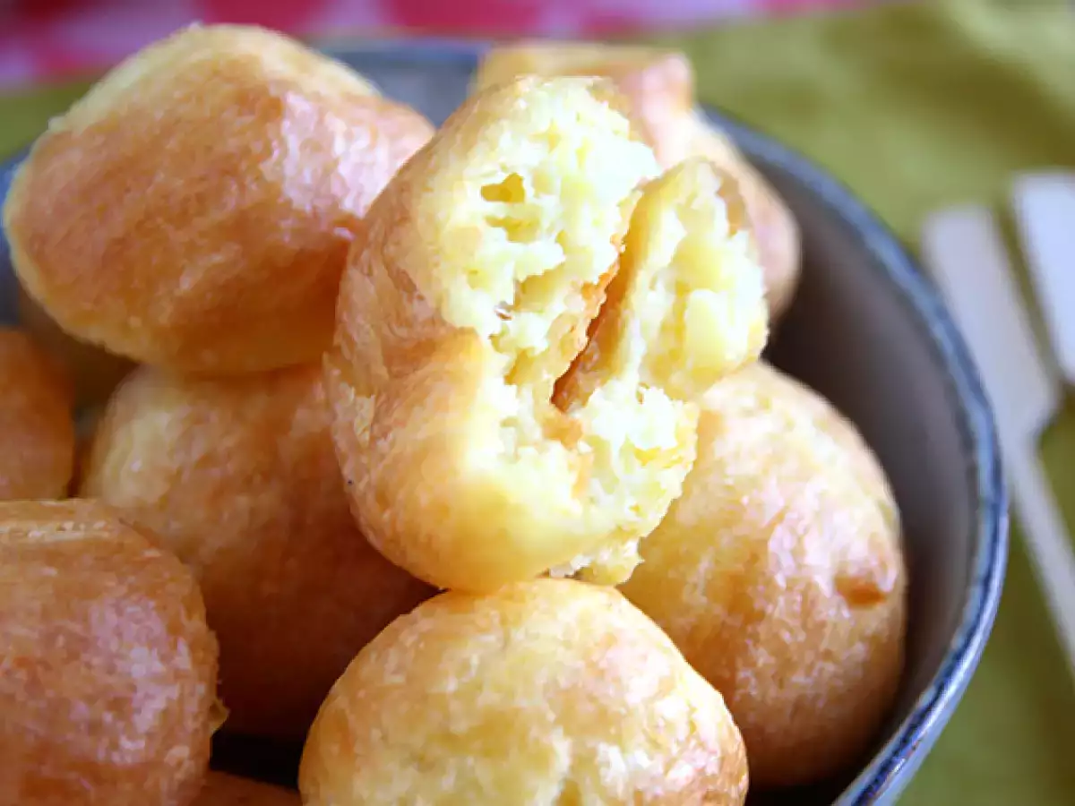 Gougères keju yang mudah - foto 2