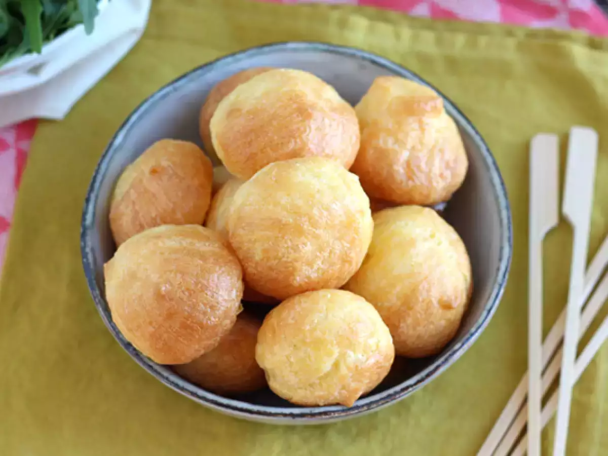Gougères keju yang mudah - foto 3