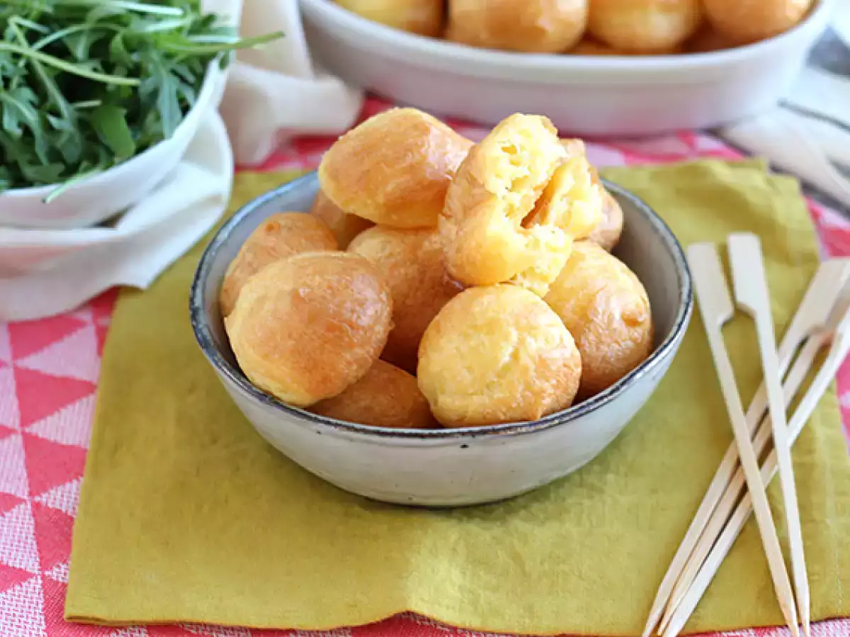 Gougères keju yang mudah - foto 4