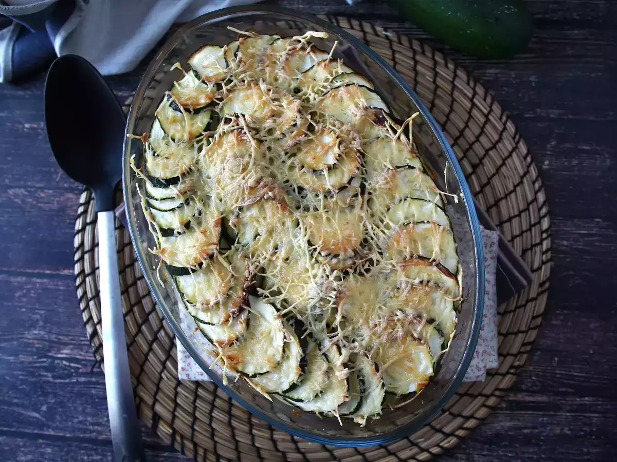 Gratin cukini sederhana - foto 6