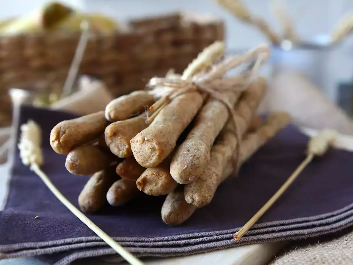 Gressin buatan sendiri dengan penggorengan udara - foto 4