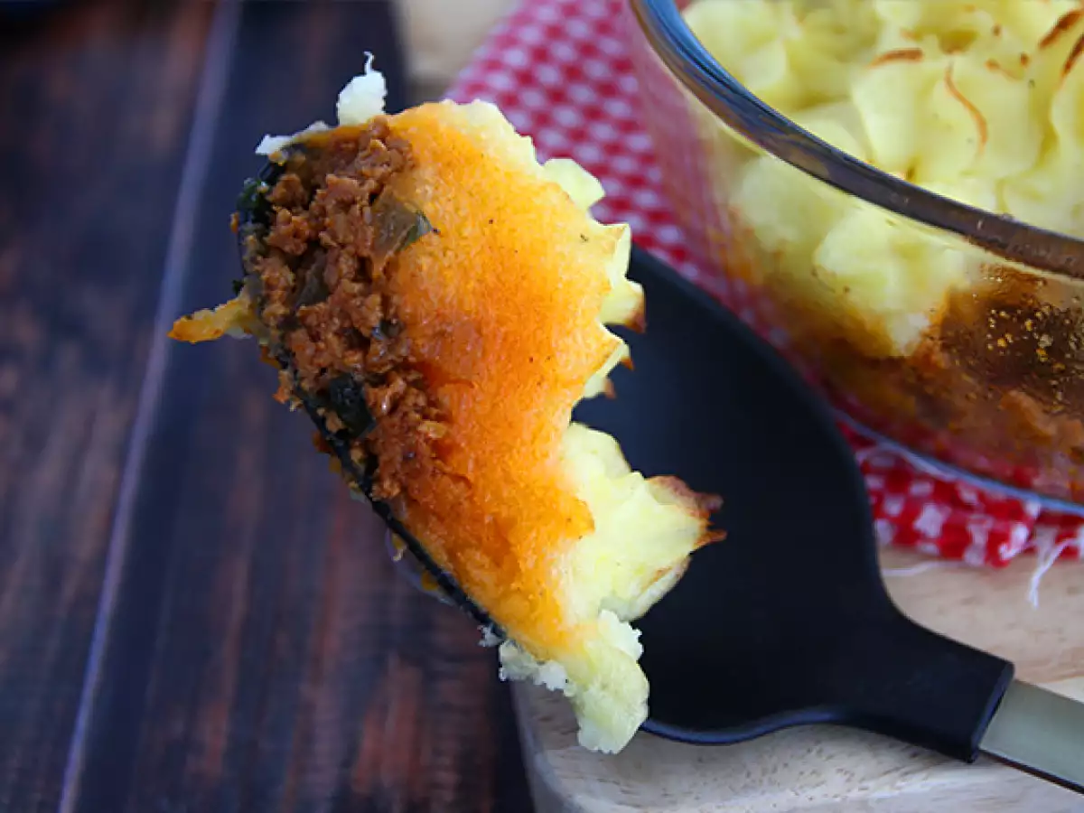 Hachis Parmentier Mudah (Kaserol Daging Sapi dan Kentang) - foto 3