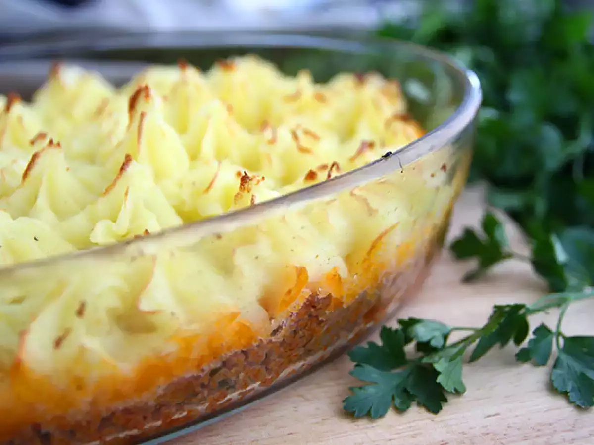 Hachis Parmentier Mudah (Kaserol Daging Sapi dan Kentang) - foto 4
