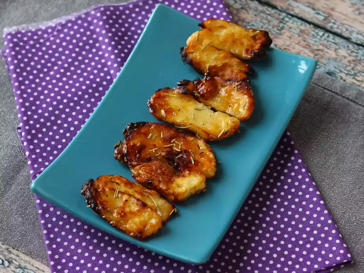 Halloumi Panggang Madu dengan Air Fryer - foto 3