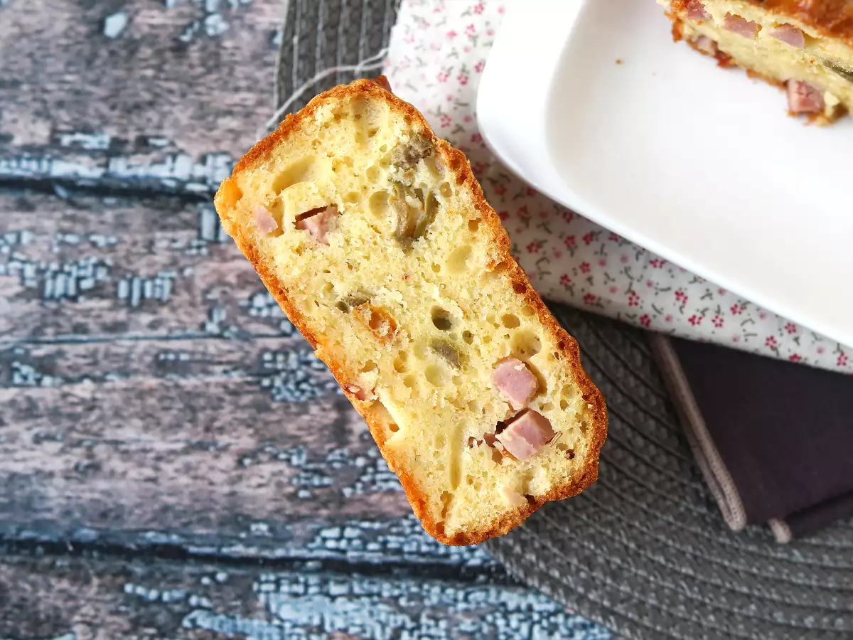 Ham, zaitun, dan kue tomat kering dengan skyr - foto 3