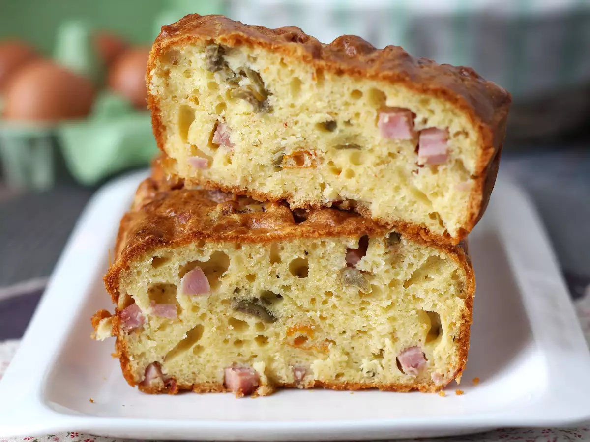 Ham, zaitun, dan kue tomat kering dengan skyr - foto 5