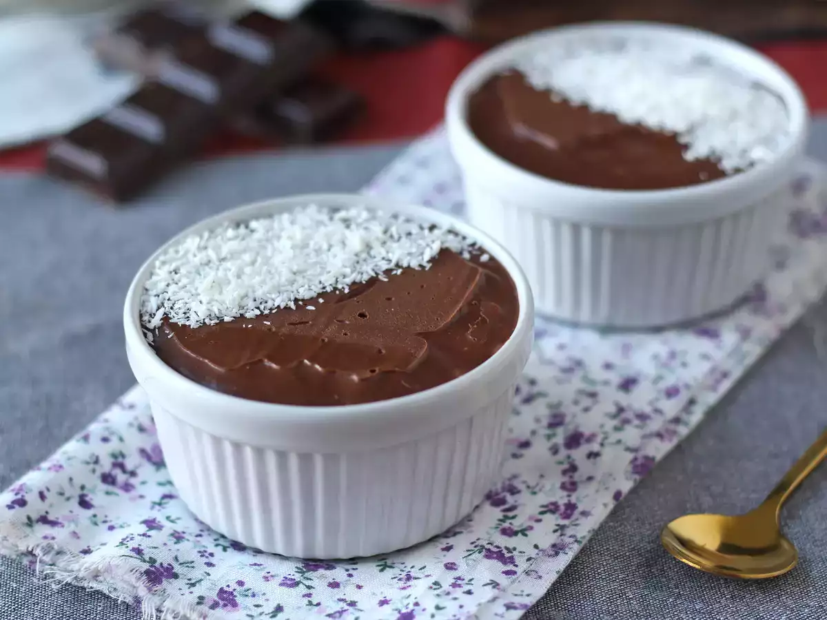 Hidangan penutup cokelat hanya dengan 2 bahan! - foto 7