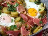 Huevos rotos, resep Spanyol yang super mudah berbahan dasar kentang dan telur, foto 1