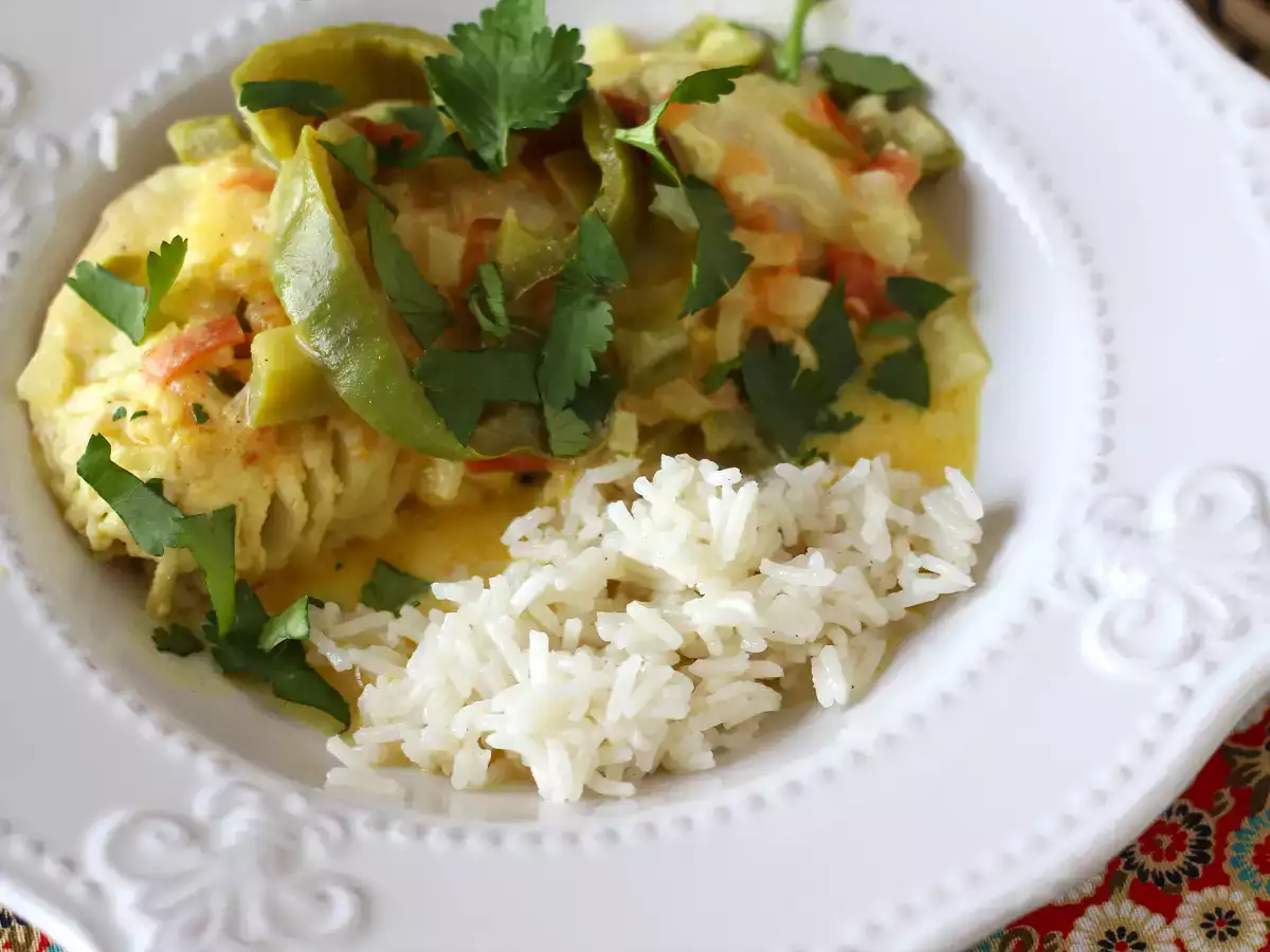 Ikan air tawar rebus dengan santan - hidangan ikan yang akan Anda sukai - foto 2