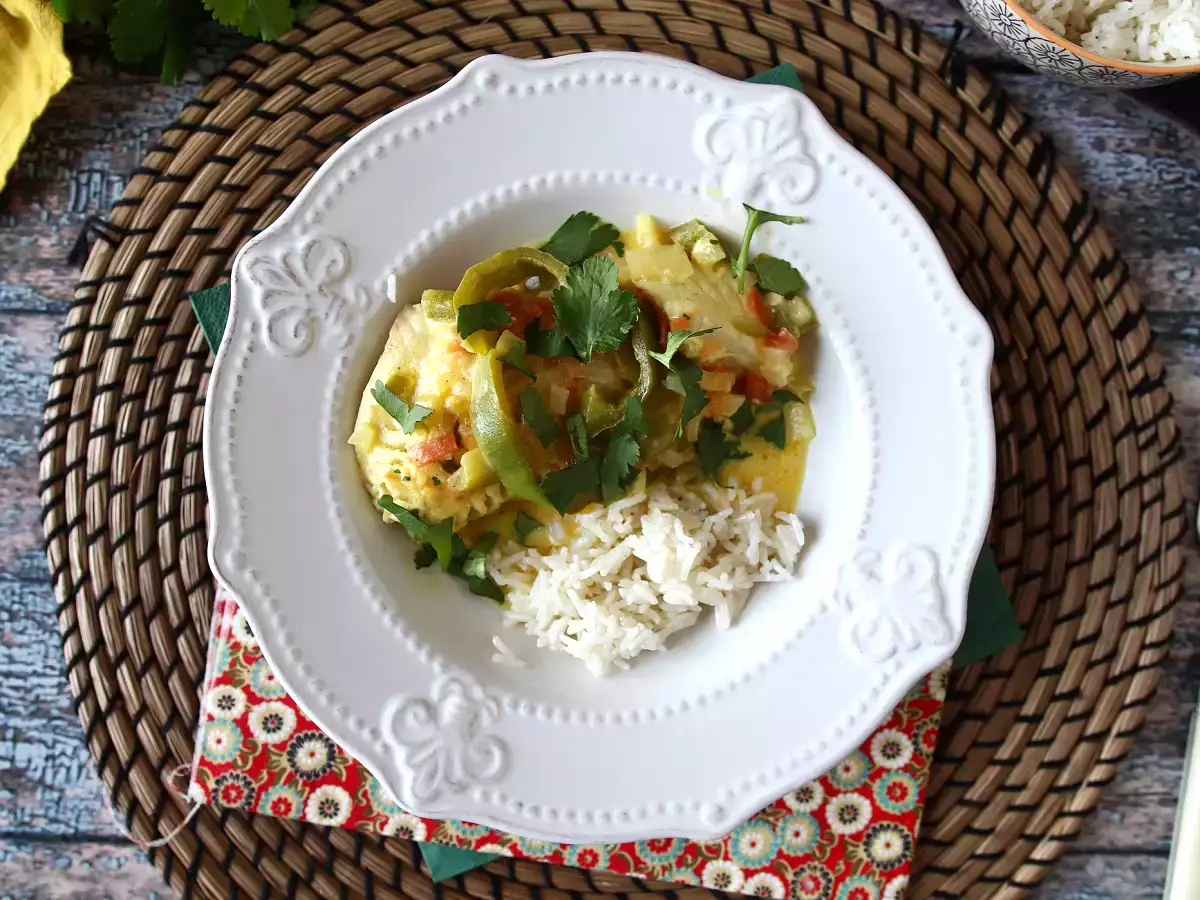 Ikan air tawar rebus dengan santan - hidangan ikan yang akan Anda sukai - foto 3