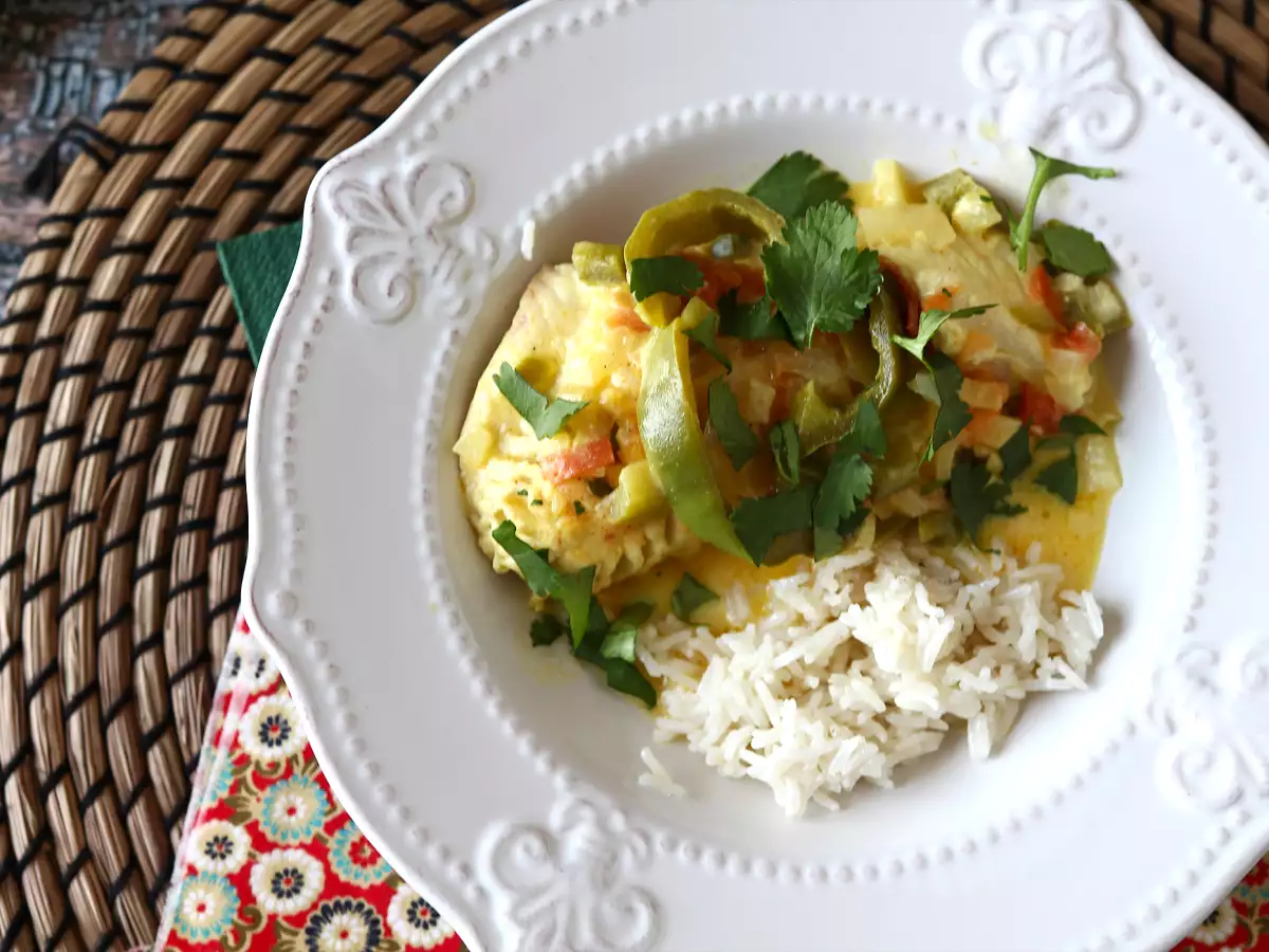 Ikan air tawar rebus dengan santan - hidangan ikan yang akan Anda sukai - foto 5