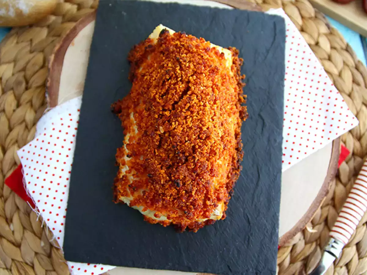 Ikan kod dengan lapisan chorizo - foto 3