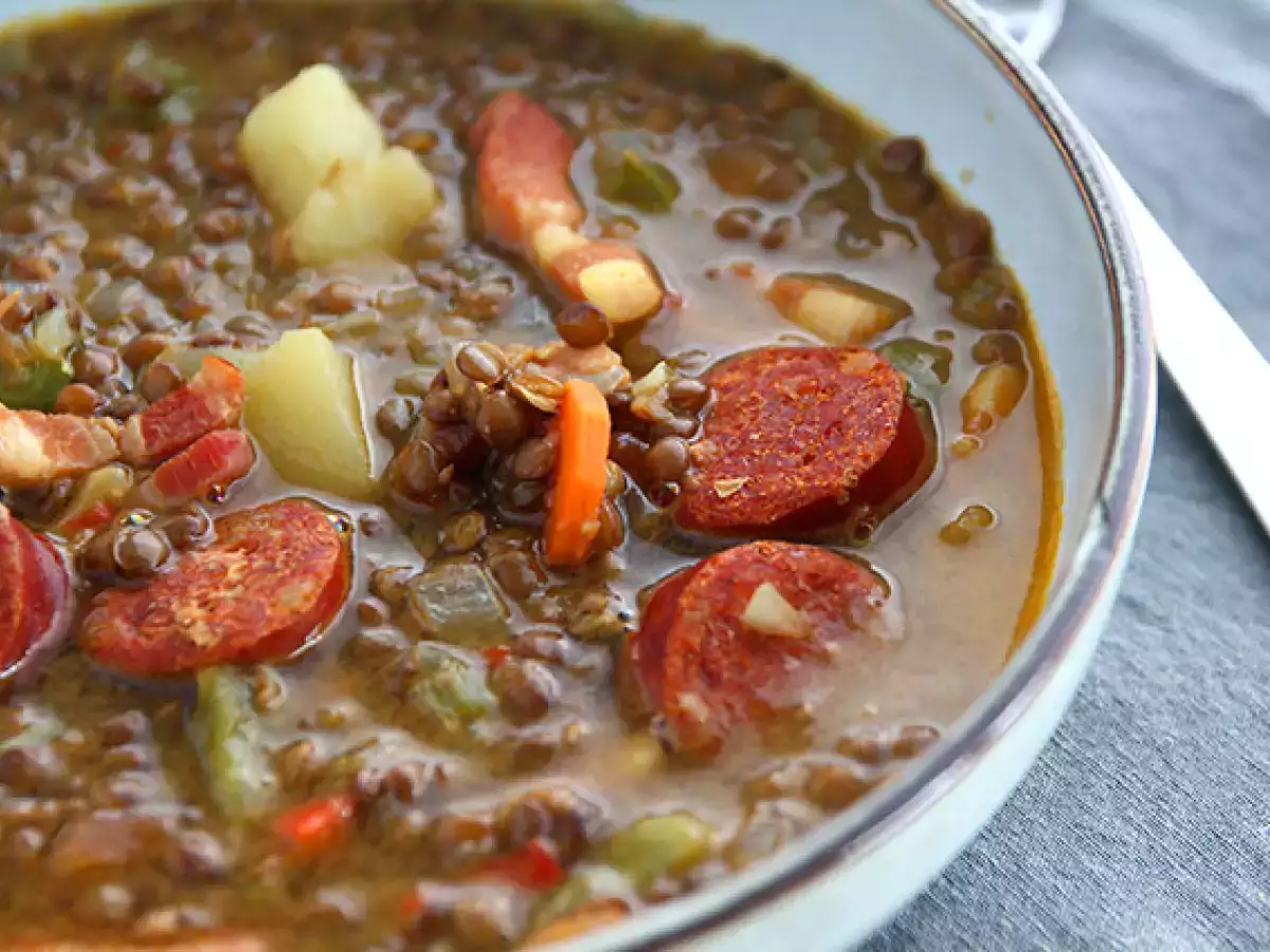 Kacang Lentil ala Spanyol (Lentejas) - foto 4
