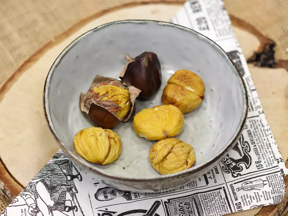 Kastanye panggang: tips dan waktu memasak untuk hasil sempurna! - foto 4