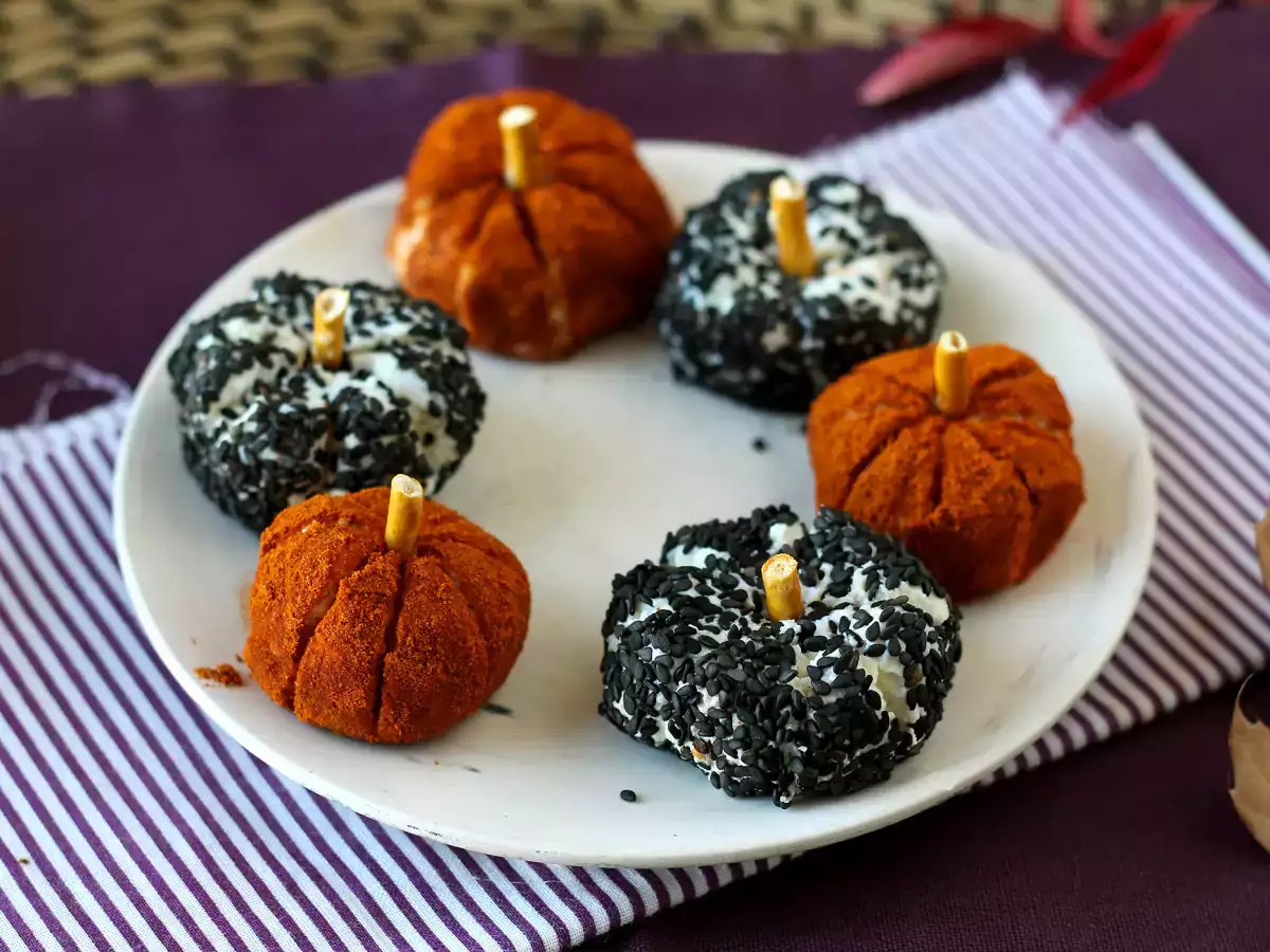 Keju Oles Berbentuk Labu untuk Camilan Halloween! - foto 5