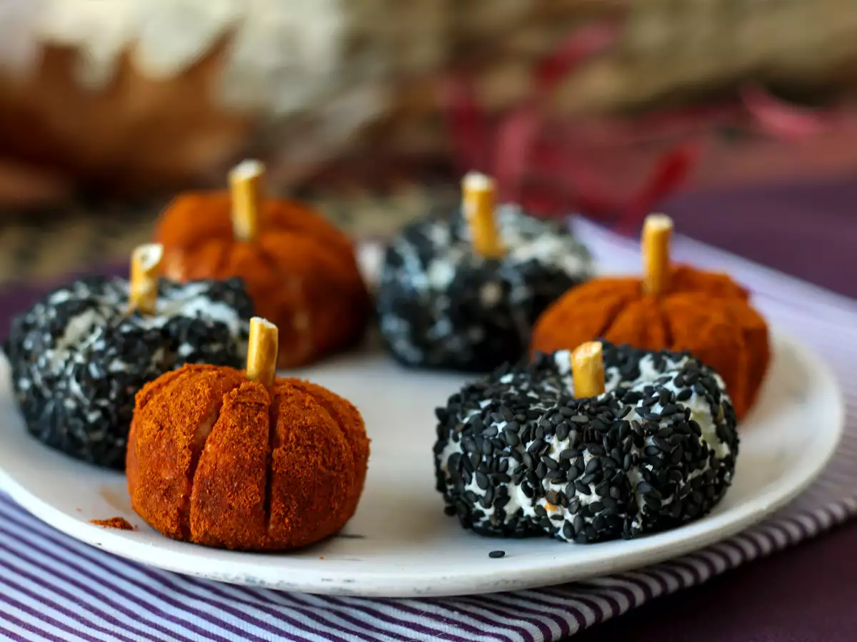Keju Oles Berbentuk Labu untuk Camilan Halloween! - foto 6