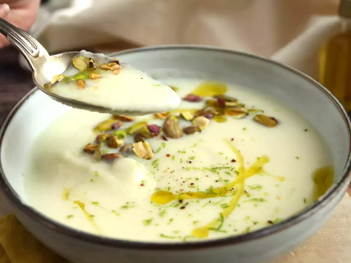 Kembang kol dan krim pistachio - foto 4