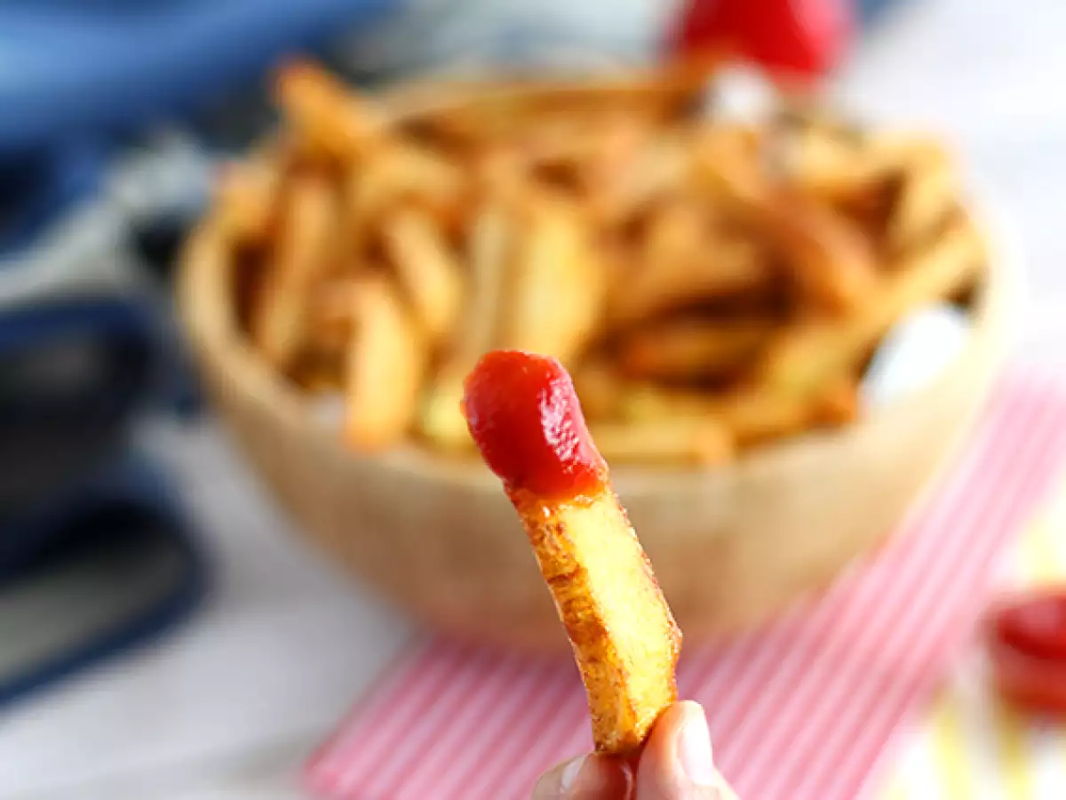 Kentang goreng rumahan - foto 3