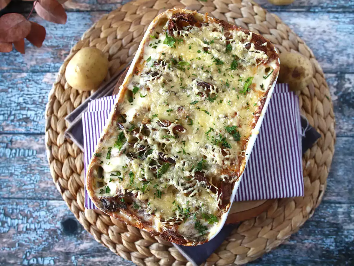 Kentang gratin dengan Penggorengan Udara - foto 5