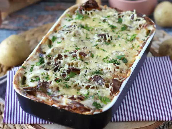 Resep Kentang gratin dengan penggorengan udara