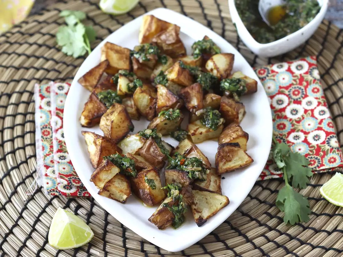 Kentang panggang dengan chimichurri - foto 3