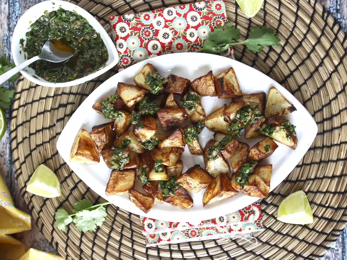 Kentang panggang dengan chimichurri - foto 7