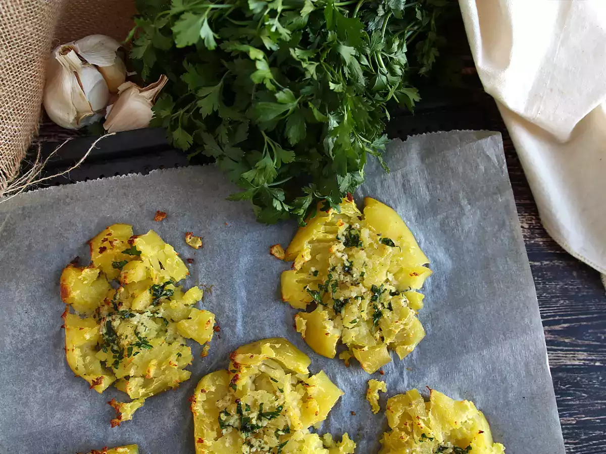 Kentang tumbuk dengan peterseli, pendamping yang sempurna! - foto 4