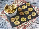 Keripik pisang raja yang dipanggang dalam oven, foto 3