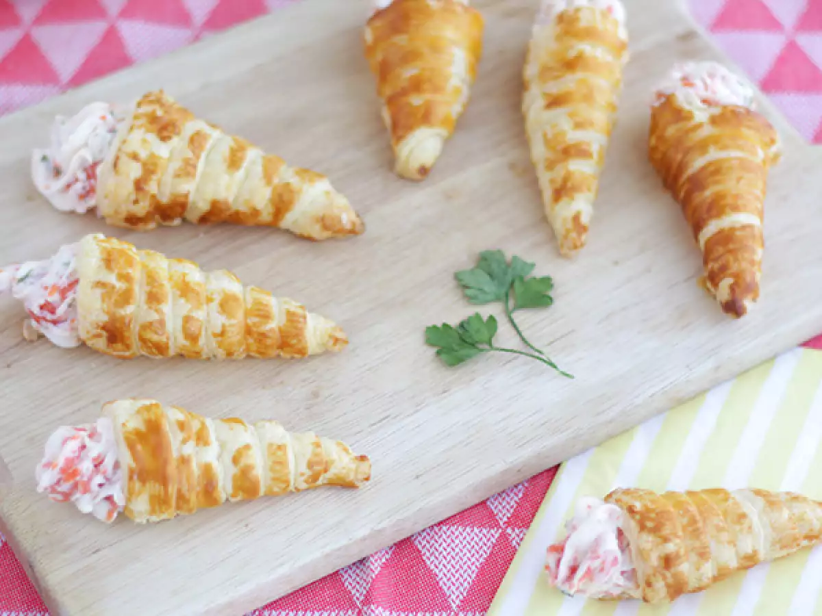 Kerucut Pastry Salmon dan Kucai - foto 2