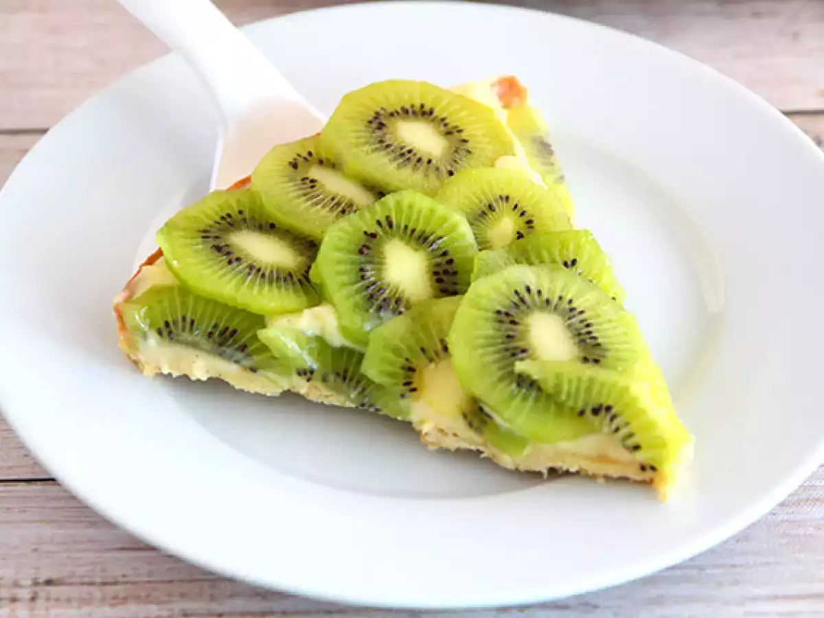 Kiwi tart (cepat dan mudah) - foto 4