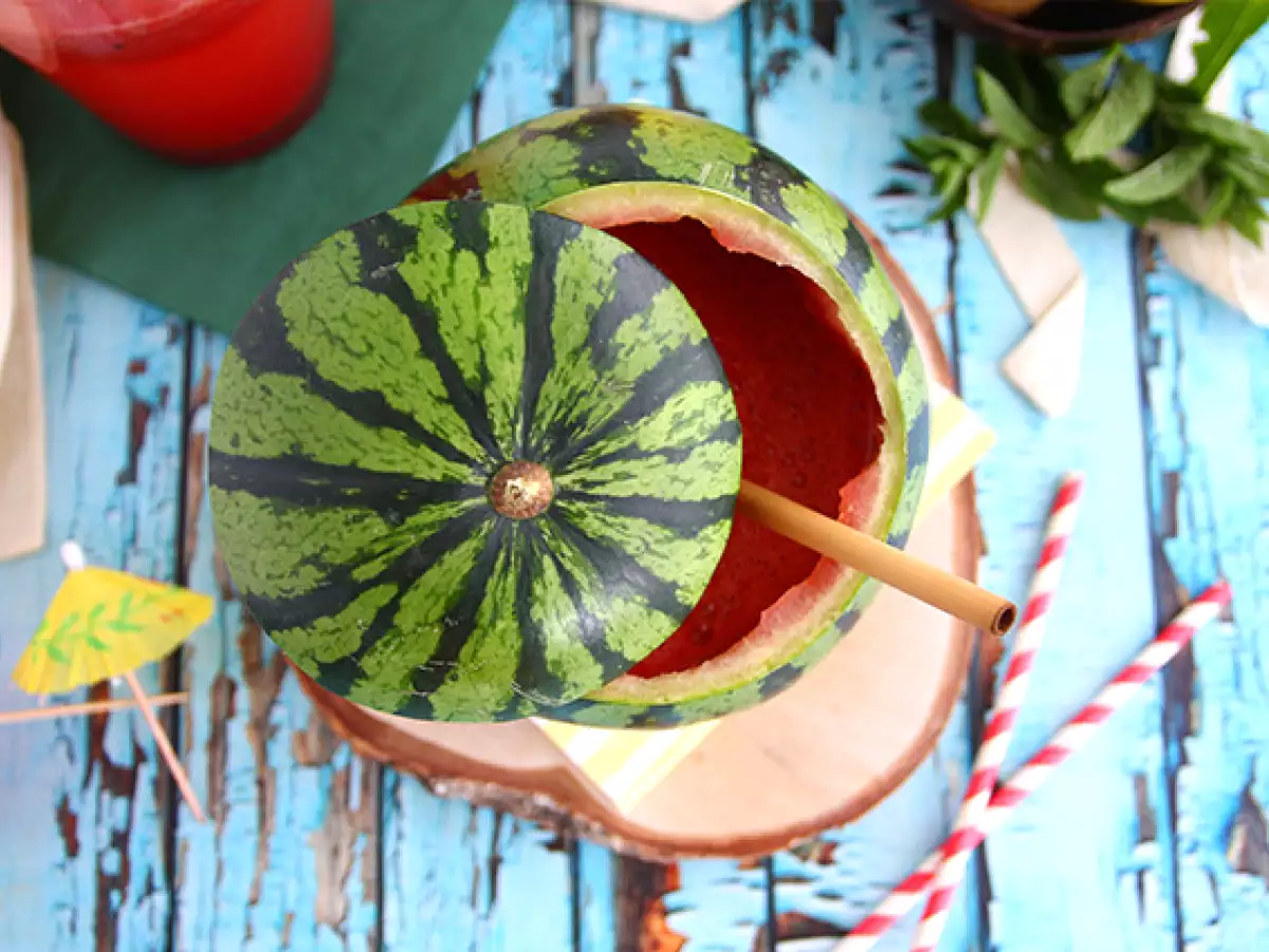 Koktail gin semangka - foto 2