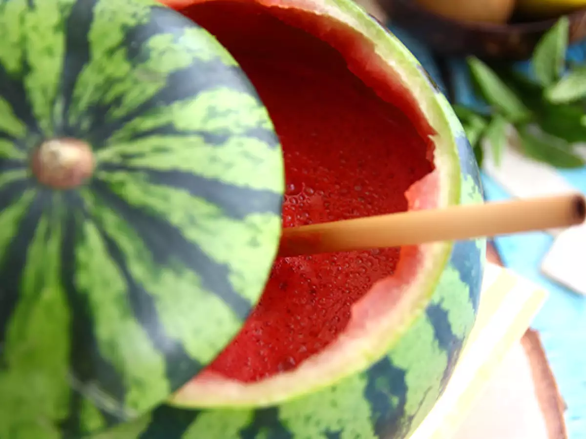 Koktail gin semangka - foto 4