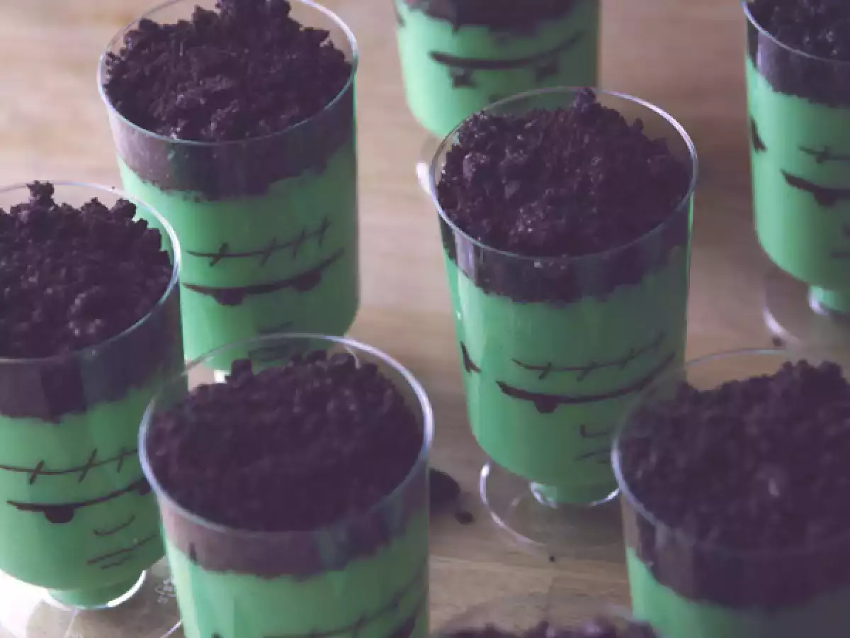 Krim Frankenstein untuk Halloween - foto 2