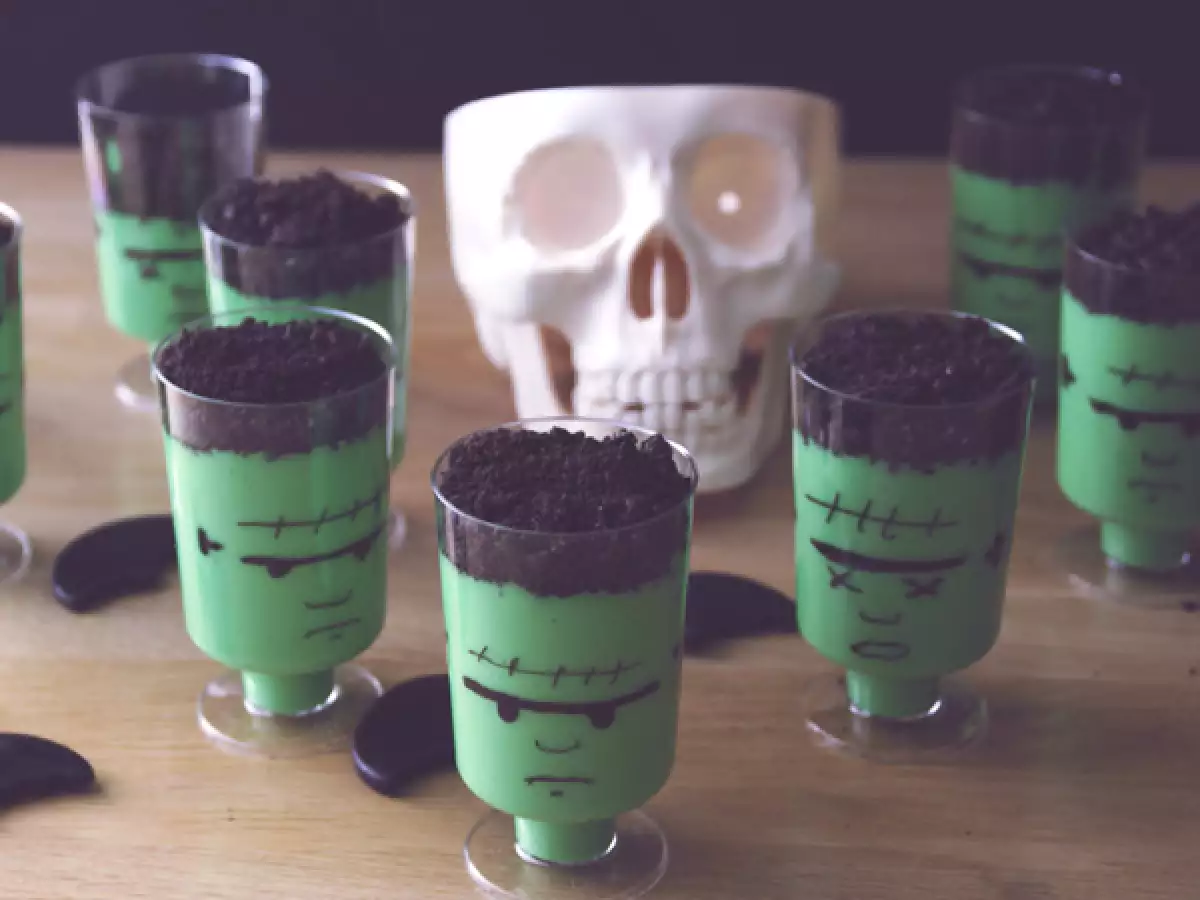 Krim Frankenstein untuk Halloween - foto 4