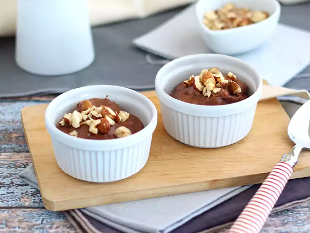Krim Kacang Hazel (Dessert Vegan dan Bebas Gluten) - foto 2