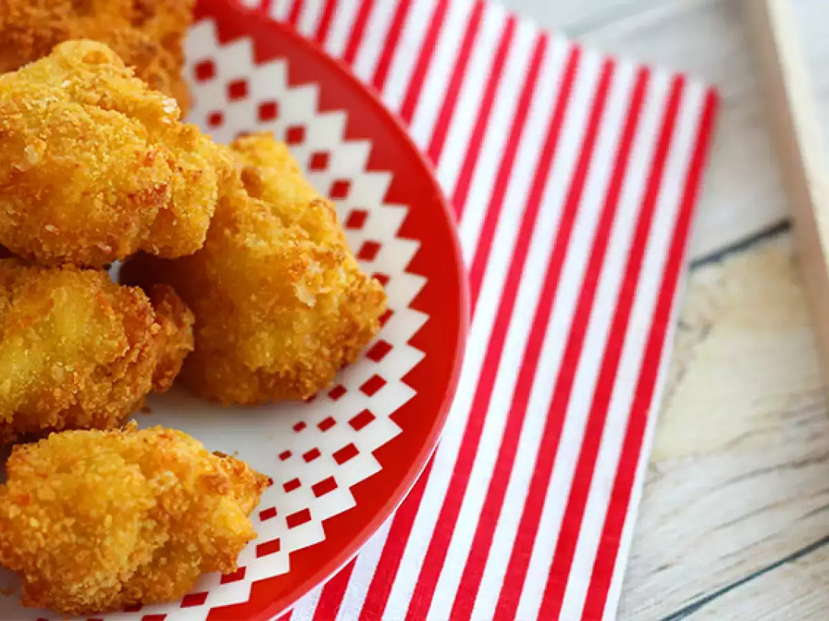 Kroket Pasta Coquillettes dengan Ham dan Keju - foto 4